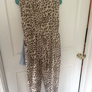 Taupe Strapless jumpsuit *NWT*
